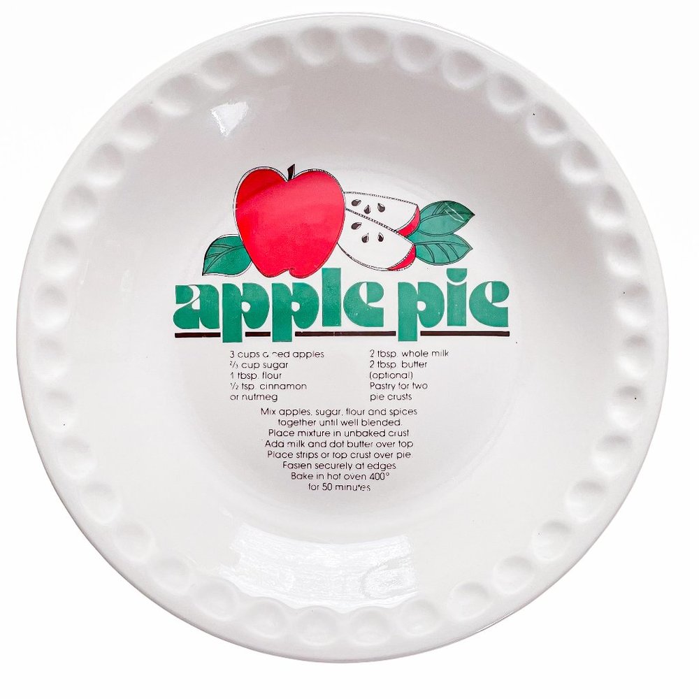 Apple Pie Baking Dish